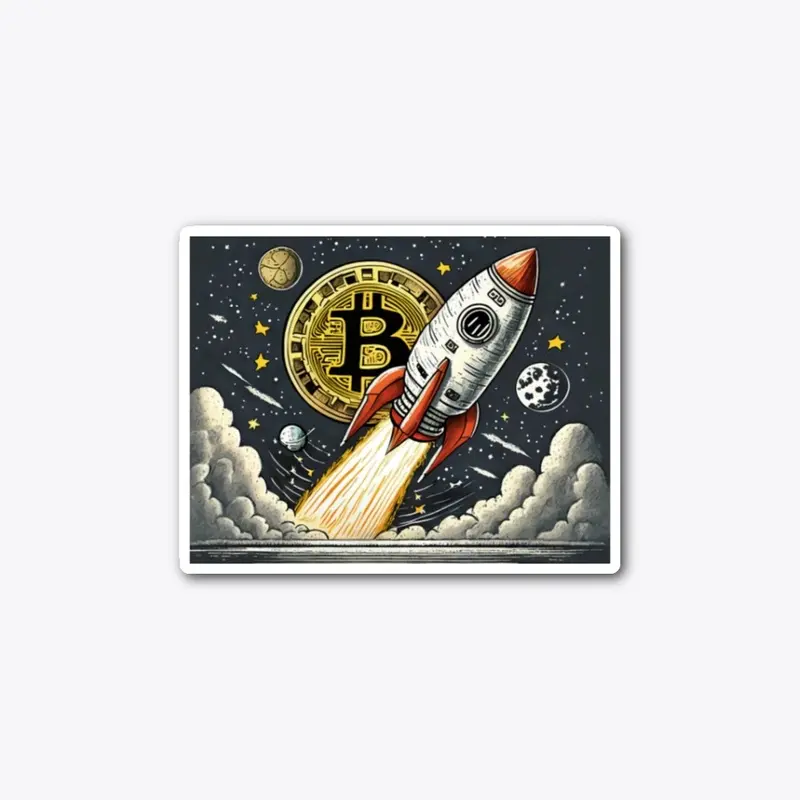 Bitcoin Rocket to the Moon